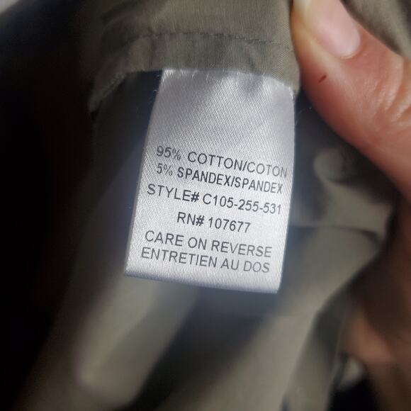 Alice & Olivia Olive Green Utility Jacket Women's XS Military Pockets Buttons - Picture 9 of 16